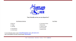 Desktop Screenshot of heartlandice.com